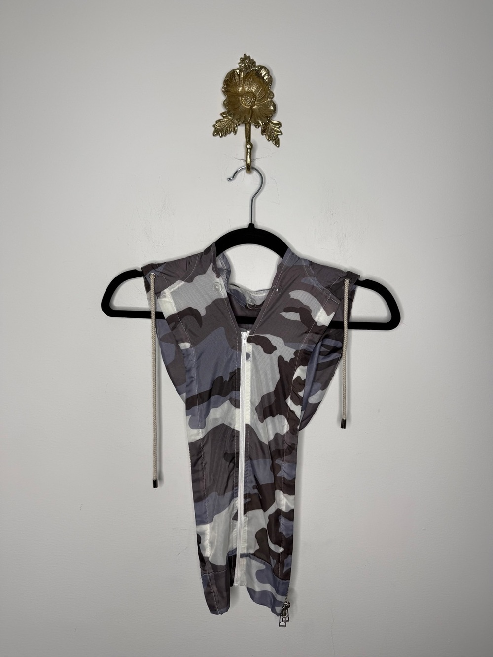 Veronica Beard Grey Camo Dickey Insert